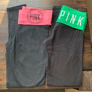 PINK Full Length Yoga Pants
